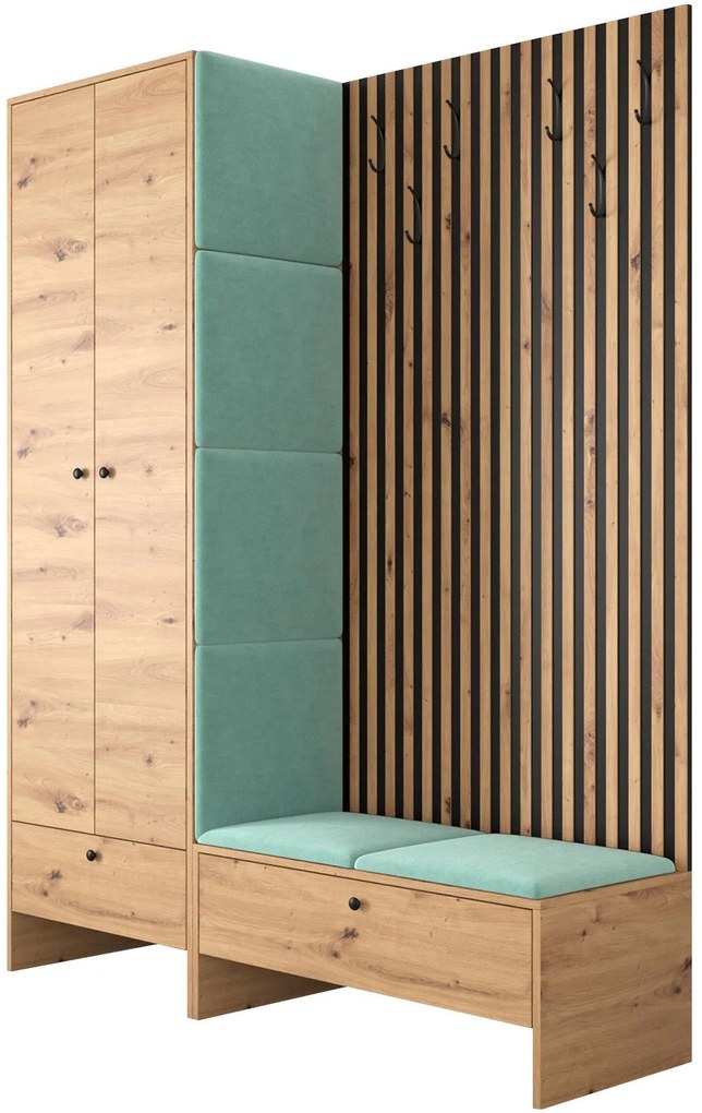 Гардероб Balma III-Menta