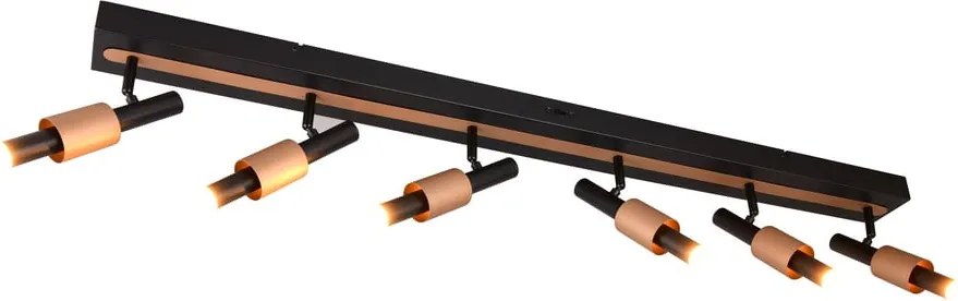 LED прожектор в черен и бронзов цвят 20,5x120 cm Ikaris – Trio Select