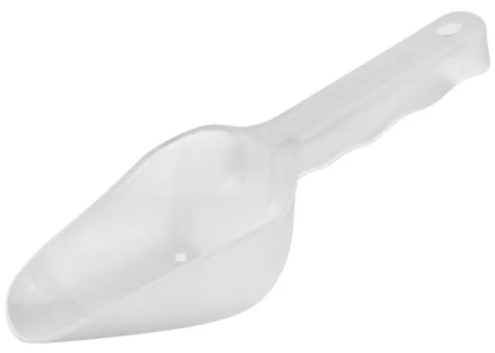 Horecano - Поликарбонатна лопатка за лед 180мл 12,5x7,5xh6см бяла(GISP-01)
