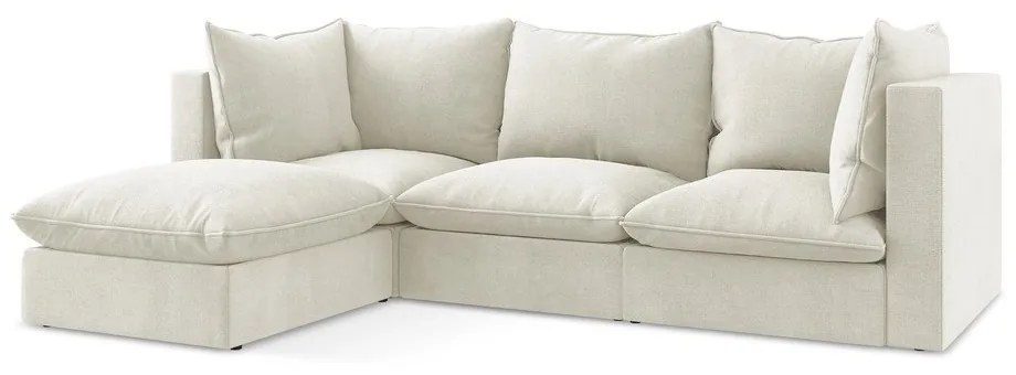 Бежов ъглов диван (ляв ъгъл) Manao – Makamii