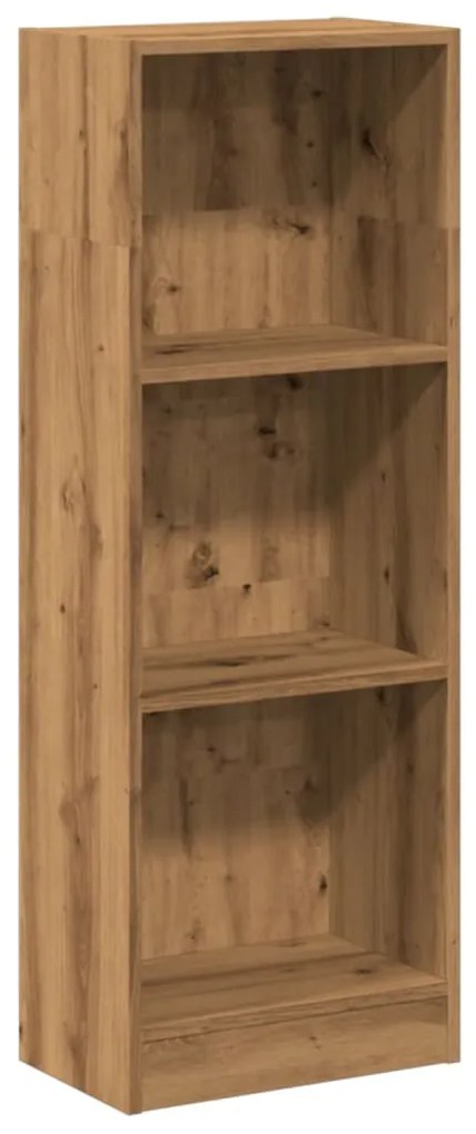 857782 vidaXL Библиотека, дъб артизан, 40x24x109 см, инженерно дърво