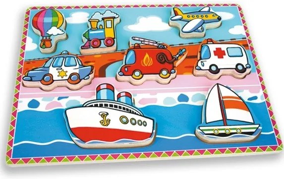 Andreu Toys - Моят първи пъзел Превозни средства