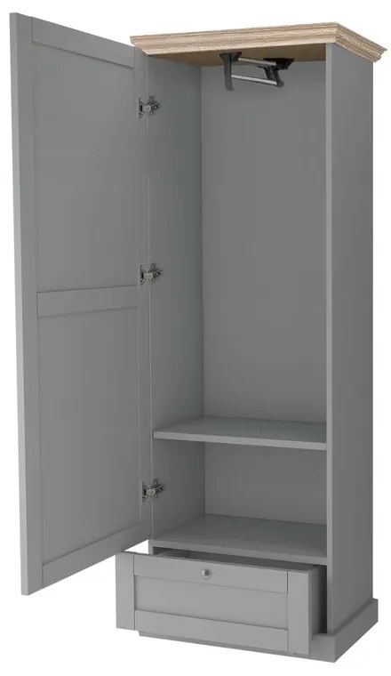 Сив гардероб 60x180 cm Binz – Støraa
