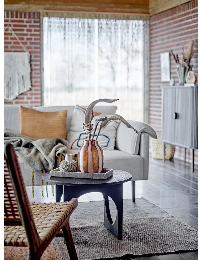 Кафява стъклена ваза Mayah - Bloomingville