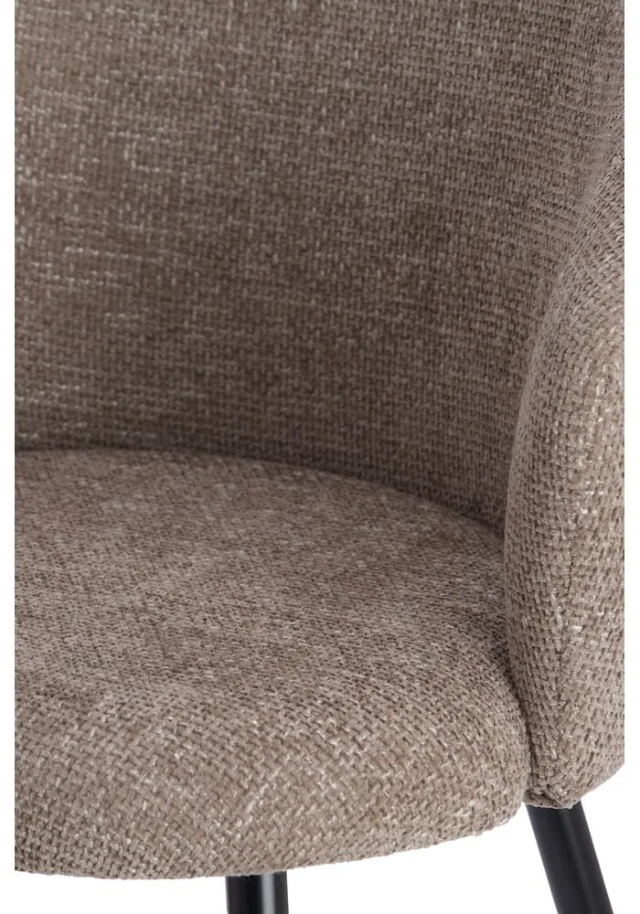 Бежови метални трапезни столове в комплект 2 бр. Radaja – Light & Living