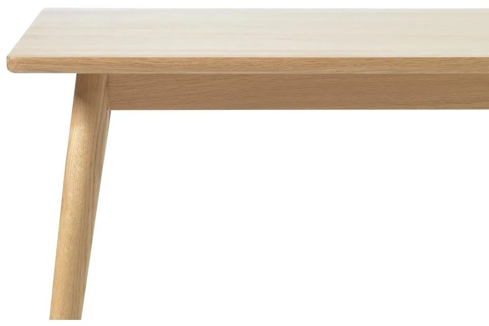 Сгъваема трапезна маса с дъбов плот в естествен цвят 150x90 cm Barrali – Unique Furniture