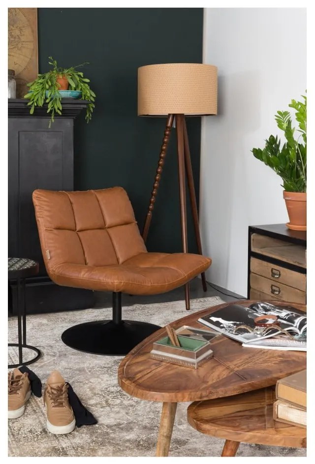 Кафяв фотьойл Bar - Dutchbone