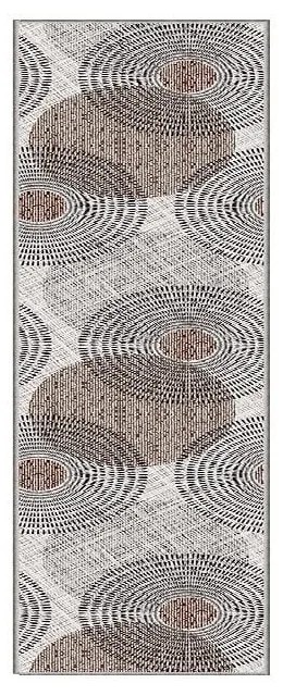 Сив миещ се килим 58x140 cm - Oyo Concept