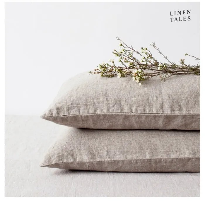 Ленена калъфка за възглавница 70x90 cm Natural – Linen Tales