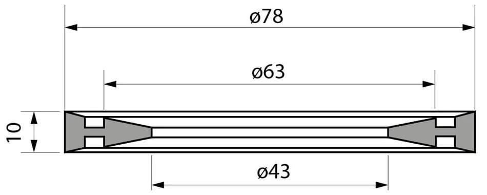 Подложка за умивалник – Sapho