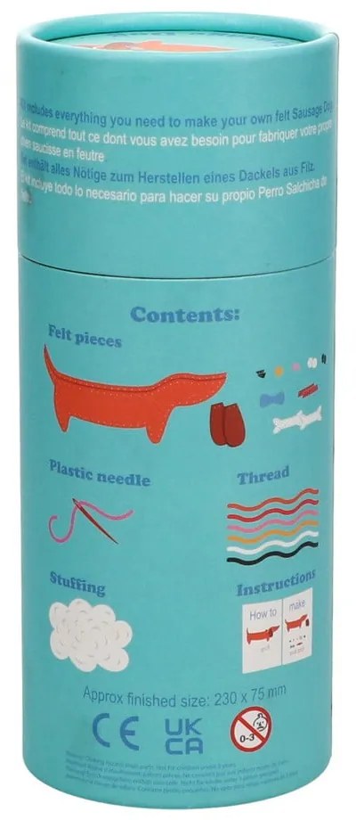 Творчески комплект Sew Your Own Sausage Dog – Rex London