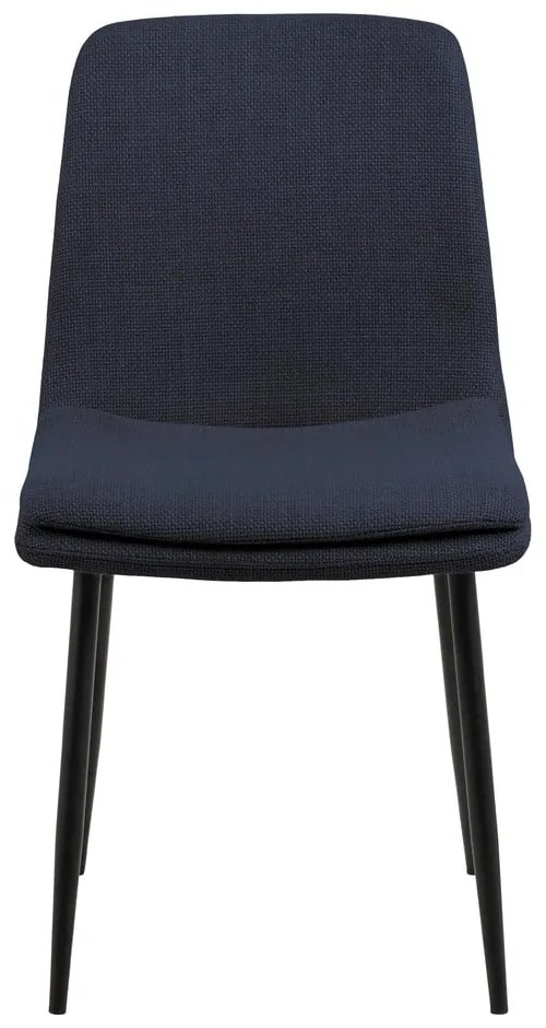 Тъмносин трапезен стол Becca – Actona