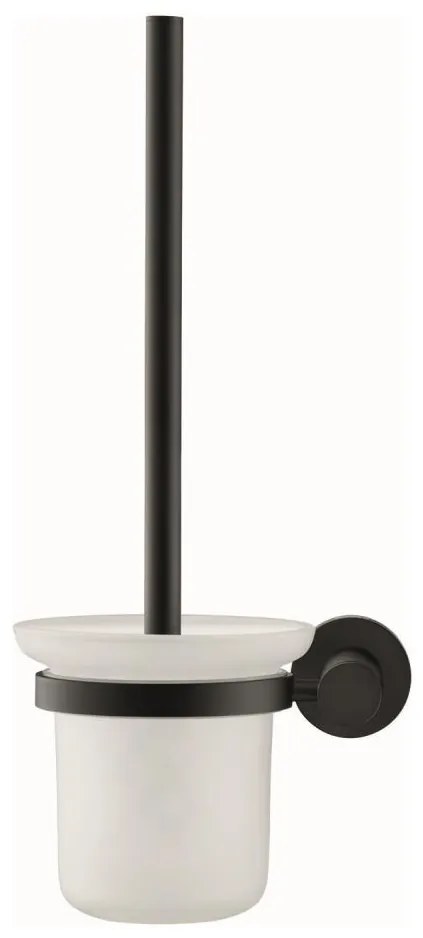 Duravit 99274600 - стенна четка за тоалетна D-CODE матово черна