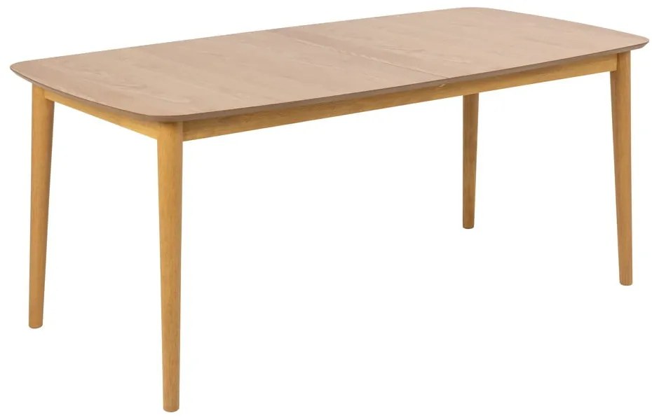 Сгъваема маса за хранене с дъбов плот 180x90 cm Montreux - Actona