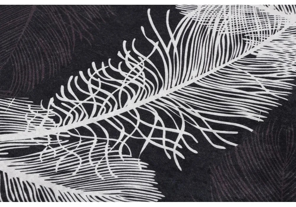 Антрацитни килими за баня в комплект от 2 бр. 60x100 cm Alisan – Foutastic