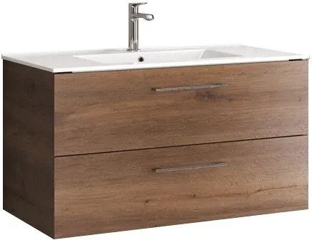 Обзавеждане за баня KARAG NEW ELSA 90 with drawers-Kafe