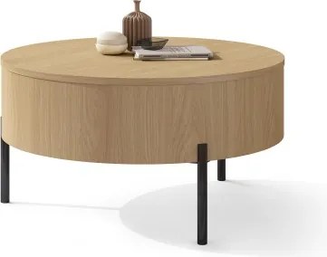 ФРИДА Оазис Дъб – МОДЕРНА ХОЛНА МАСА С ПОВДИГАЩ ПЛОТ И СКРИТО ПРОСТРАНСТВО ЗА СЪХРАНЕНИЕ