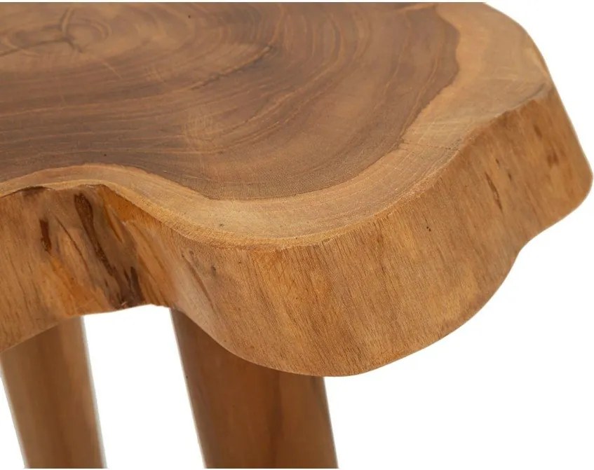 Стол от масивно тиково дърво в естествен цвят Budut – Mauro Ferretti