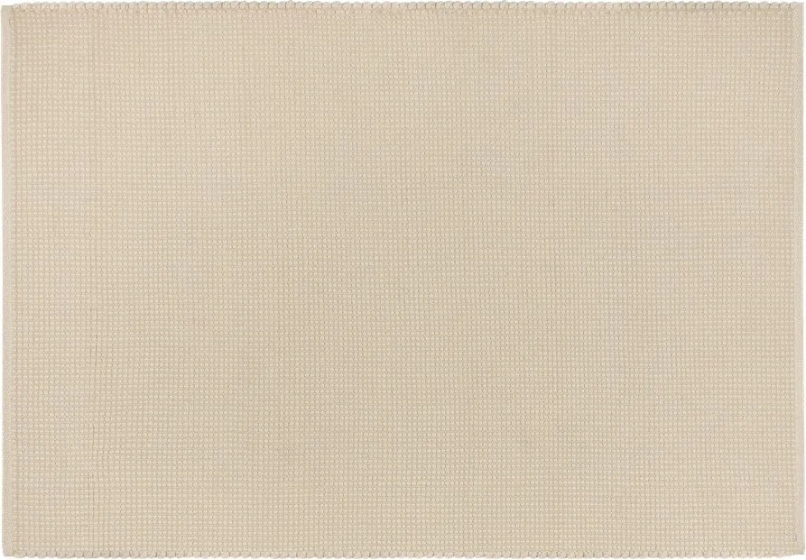 Бежов ръчно изработен вълнен килим 140x200 cm Talo – noo.ma