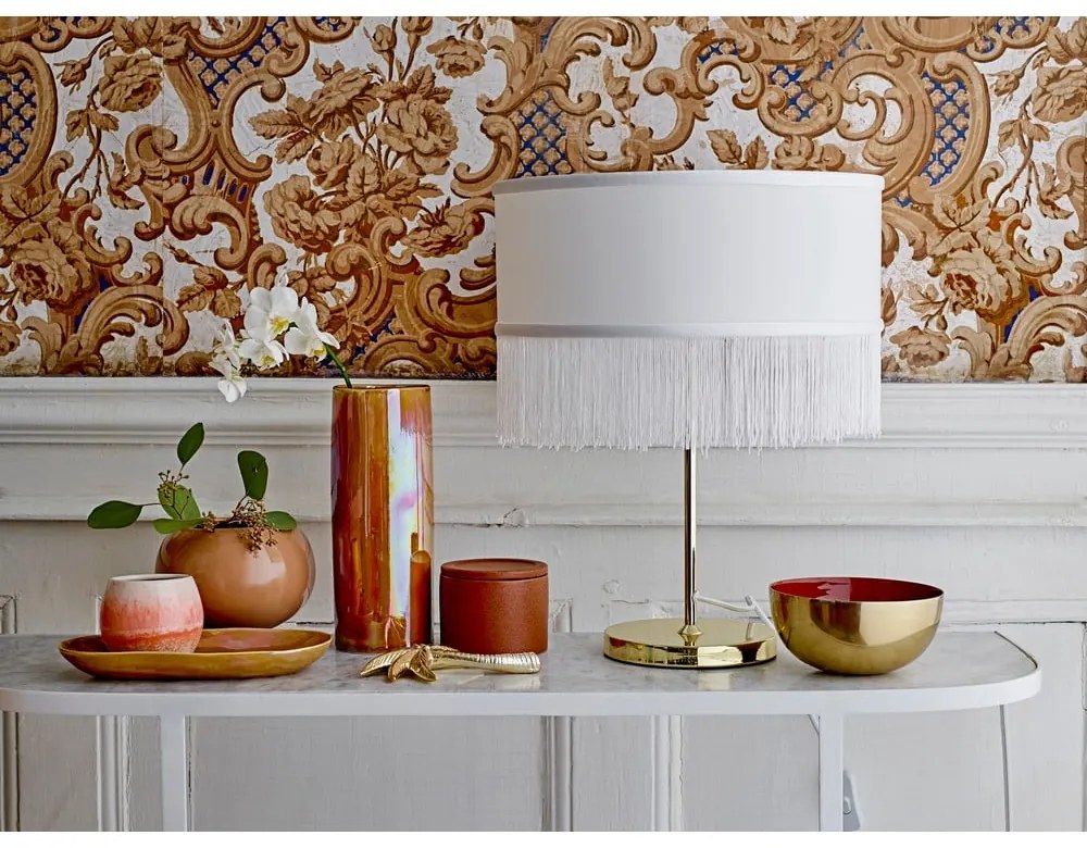 Керамична чаша в цвят сьомга/кремава 280 ml Paula – Bloomingville