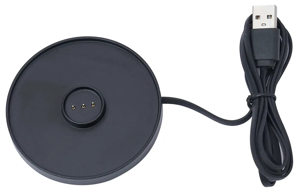 Настолна лампа червена с LED IP65 акумулаторна със станция за зареждане - Treble