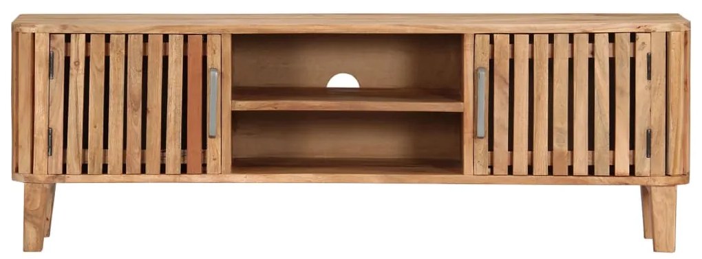 282739 vidaXL ТВ шкаф, 130x30x45 см, акация масив