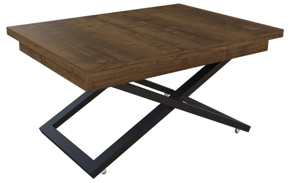 Разтегателна маса с повдигащ механизъм ФЛОРЕНЦИЯ - МДФ фурнир