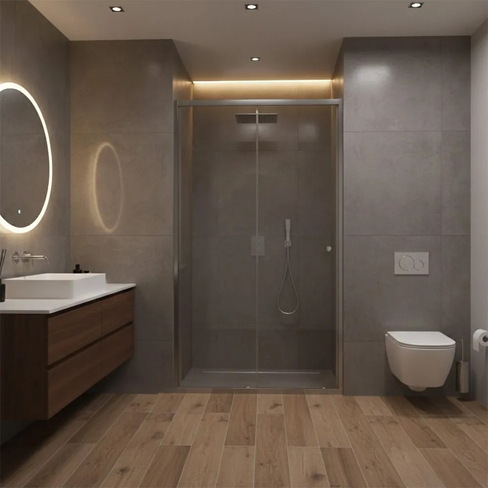 Врати за душ кабини Rea Primo Slide 110 Chrome