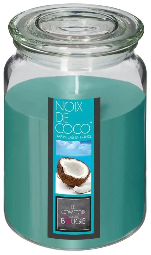 Ароматна свещ atmosphera Nina, Стъкло с капак, 510 g - Coconut