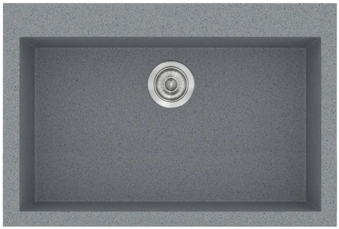 Мивка Sanitec 338-Metallic Silver