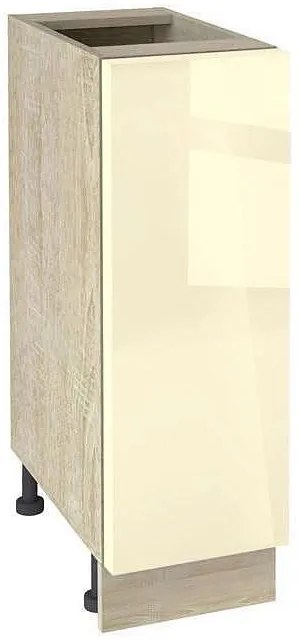 Долен шкаф МДФ Глосмакс 250(25см) Сонома