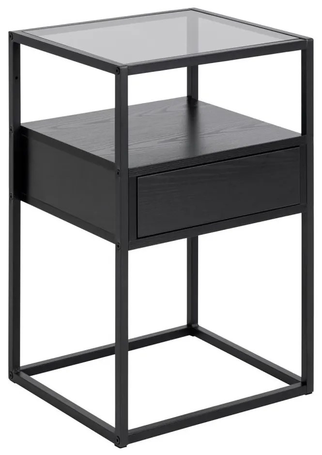 Нощно шкафче ZEIN, черно