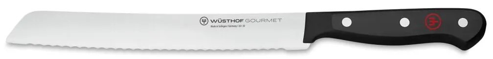 Wüsthof - Нож за хляб GOURMET 20 см черен