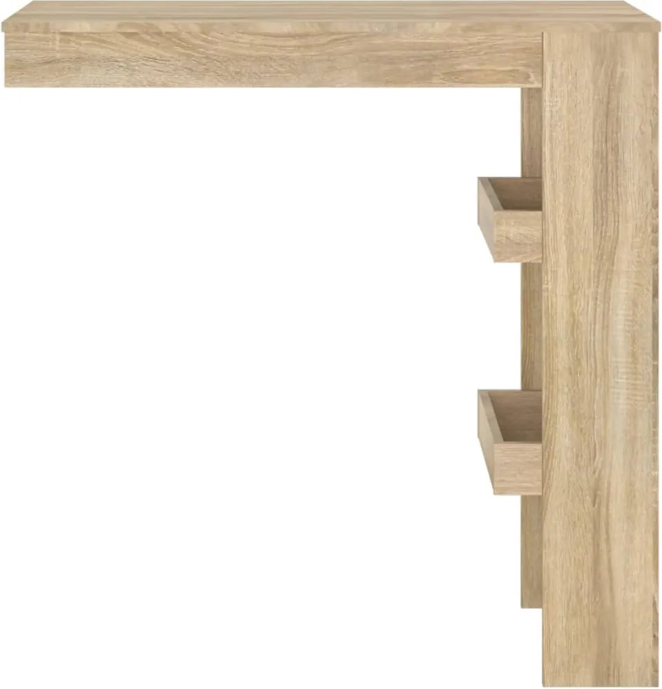 Стенна Дъб сонома 102x45x103,5 см, инженерно дърво