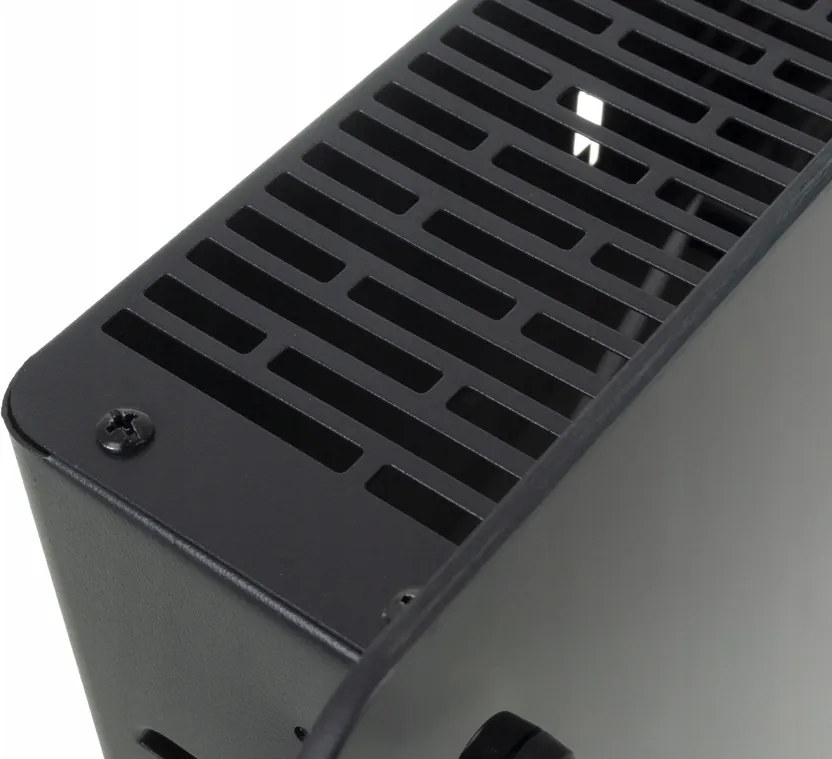 Стъклен електрически нагревател Kaminer ZELVA 2500W с WiFi управление - черен