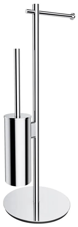 OMNIRES MP60810CR - Държач за тоалетна хартия и четка за тоалетна MODERN PROJECT хром