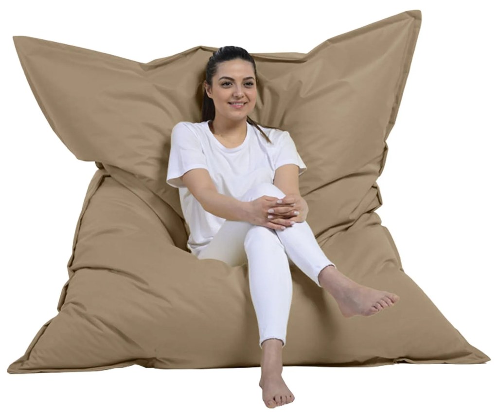 Градински пуф Giant Cushion 140x180, цвят Норка