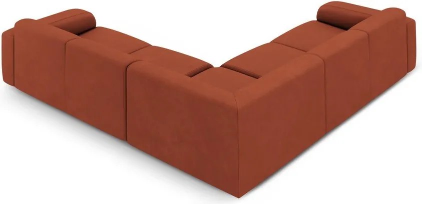 Оранжев ъглов диван (променлив/L форма) Molino – Micadoni Home