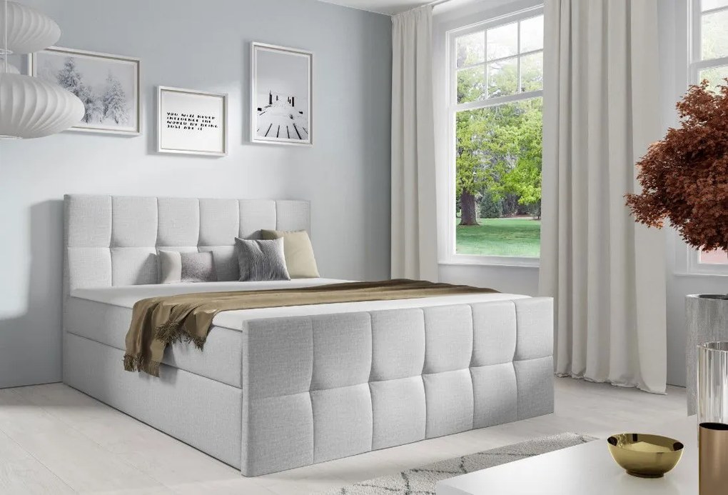 Тапицирано легло Charlotte-Gkri-140 x 200