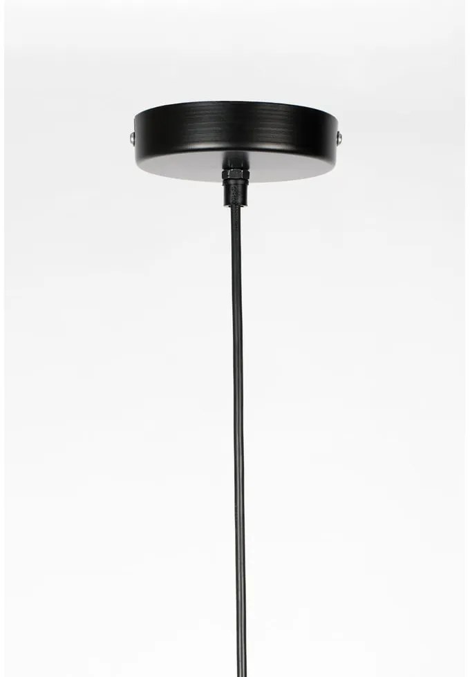 Черно висящо осветително тяло , ø 48 cm Lena - White Label