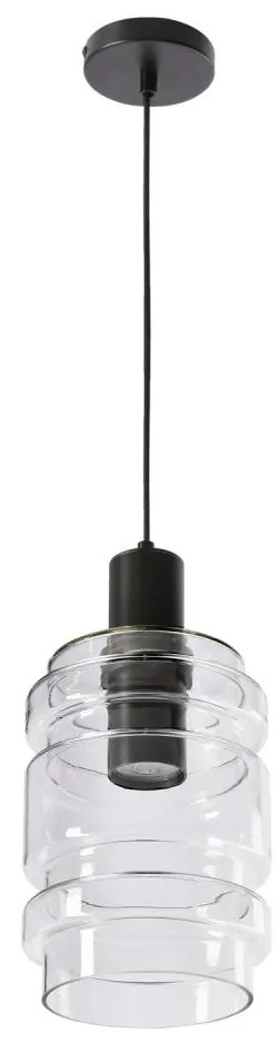 Полилей на кабел RADON 1xE27/40W/230V прозрачен