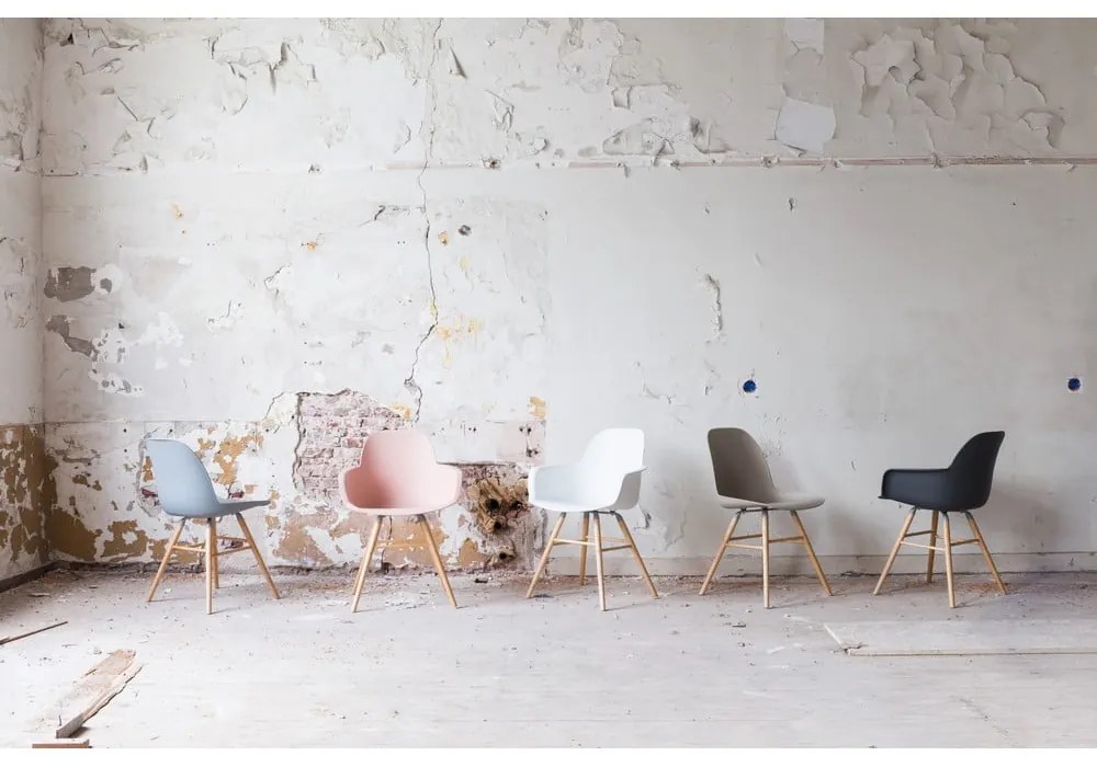 Светлосиви трапезни столове в комплект от 2 броя Albert - Zuiver