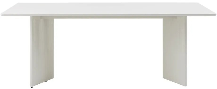 Светлосива трапезна маса 90x200 cm Palma – Unique Furniture