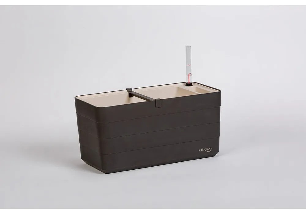 Пластмасова самополиваща се саксия за цветя 39,5 cm Berberis – Plastia