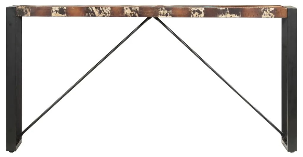 285949 vidaXL Конзолна маса, 150x35x76 см, регенерирано дърво масив