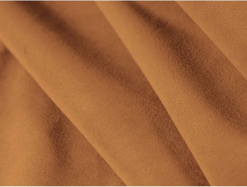 Оранжево тапицирано двойно легло с включена подматрачна рамка 180x200 cm Aveline – Micadoni