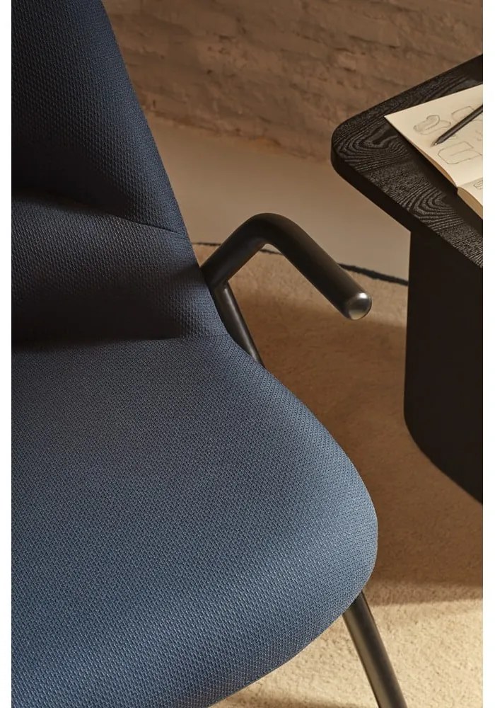 Тъмносиньо кресло , височина 114 cm Dins - Teulat