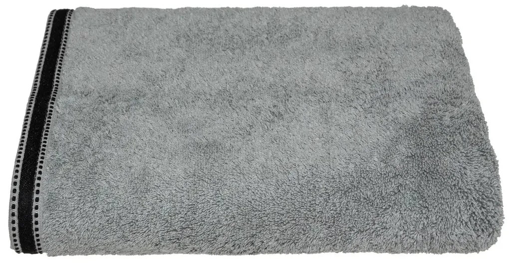 Хавлия за баня atmosphera Joia, Памук, 100x150 cm - Тъмносив