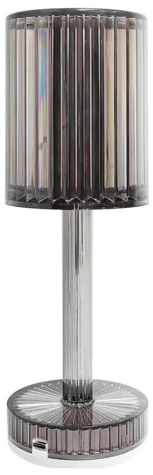 LED презареждаема сензорна настолна лампа SIMPLE LED/1W/5V 3000-6000K 2400 mAh димна