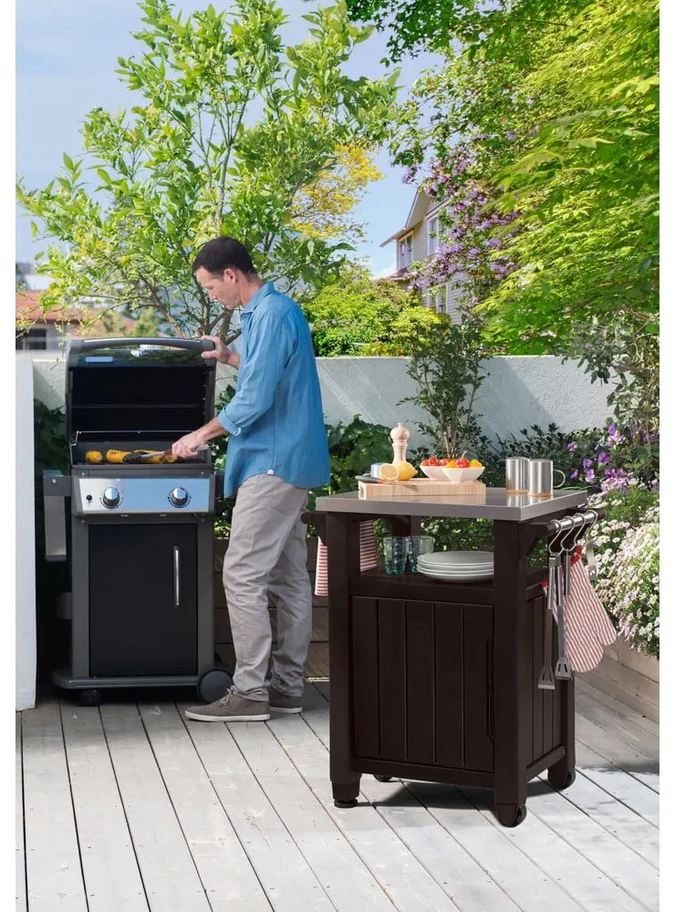 Сгъваема грил маса 82x52 cm Unity – Keter